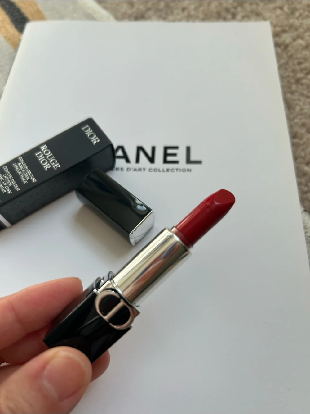 Dior rouge Dior satin lipstick in 999
